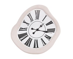 ΡΟΛΟΙ ΤΟΙΧΟΥ ΣΕΙΡΑ SANTORINI HM4515 MDF ΣΕ ΥΠΟΛΕΥΚΟ-ΜΑΥΡΟΙ ΔΕΙΚΤΕΣ & ΛΑΤΙΝ.ΝΟΥΜΕΡΑ 58x2,5x61Υεκ.