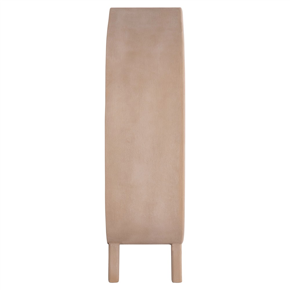 ΡΑΦΙΕΡΑ ΣΕΙΡΑ SANTORINI HM18060.02 MDF ΣΕ ΚΑΦΕ ΧΡΩΜΑ 120x38x133Υεκ.