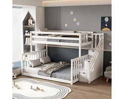ΠΑΙΔΙΚH ΚΟΥΚΕΤΑ τ.MONTESSORI BEAMER HM711.03 ΞΥΛΟ ΠΕΥΚΟΥ ΣΕ ΛΕΥΚΟ-ΣΤΡΩΜΑΤΑ 90-140x190εκ