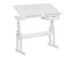 ΓΡΑΦΕΙΟ/ΣΧΕΔΙΑΣΤΗΡΙΟ ASCENT HM18289 MDF ΣΕ ΛΕΥΚΟ 109x55x87,5Υεκ