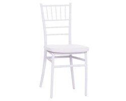 ΚΑΡΕΚΛΑ CATERING TIFFANY ΜΕ ΜΑΞΙΛΑΡΙ HM21104 ΛΕΥΚΟ ΠΟΛΥΠΡΟΠΥΛΕΝΙΟ 39x47x89Yεκ.