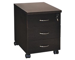 ΣΥΡΤΑΡΙΕΡΑ ΓΡΑΦΕΙΟΥ ΕΠΑΓΓΕΛΜΑΤΙΚΗ SIENNA HM2011.02 WENGE ΜΕ 3ΣΥΡΤΑΡΙΑ 38X48X53cm