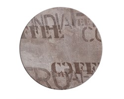 ΕΠΙΦΑΝΕΙΑ ΤΡΑΠΕΖΙΟΥ 710 WERZALIT Φ60Χ2.5εκ. ΣΕ COFFEE BROWN ΧΡΩΜΑ HM5227.06