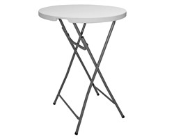 ΤΡΑΠΕΖΙ ΜΠΑΡ CATERING-ΣΥΝΕΔΡΙΟΥ HM5066 Φ81Χ110 εκ.ΠΤΥΣΣΟΜΕΝΟ