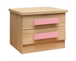 ΚΟΜΟΔΙΝΟ PLAYROOM SONAMA-ΡΟΖ HM331+HM336.02 40Χ48Χ39εκ.