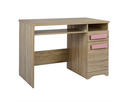 ΓΡΑΦΕΙΟ PLAYROOM SONAMA+ ΡΟΖ ΧΕΡΟΥΛΙ HM11154.02 110X55X76.5
