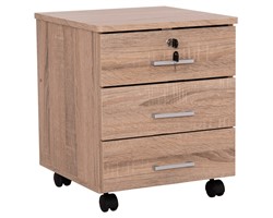 ΣΥΡΤΑΡΙΕΡΑ ΓΡΑΦΕΙΟΥ HAYDEN HM2282.02 ΣΕ SONAMA ΧΡΩΜΑ 39.5x40x46.5Υεκ