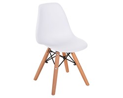 ΚΑΡΕΚΛΑ TWIST KID HM8453.01 ΞΥΛΙΝΑ ΠΟΔΙΑ Κ ΚΑΘΙΣΜΑ PP ΛΕΥΚΟ 31x34x55.5Υεκ