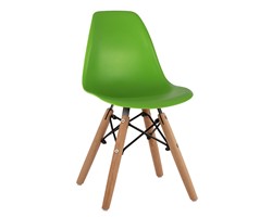ΚΑΡΕΚΛΑ TWIST KID ΤΜΧ.HM8453.03 ΜΕ ΞΥΛΙΝΑ ΠΟΔΙΑ &ΠΡΑΣΙΝΟ ΚΑΘΙΣΜΑ 30,5Χ33Χ59 ΕΚ