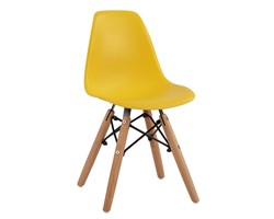 ΚΑΡΕΚΛΑ TWIST KID ΤΜΧ.HM8453.04 ΞΥΛΙΝΑ ΠΟΔΙΑ &ΚΑΘΙΣΜΑ ΚΙΤΡΙΝΟ PP 30,5Χ33Χ59 ΕΚ