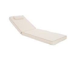 ΜΑΞΙΛΑΡΙ ΞΑΠΛΩΣΤΡΑΣ TEXTILENE 600gr SIFNOS ΜΠΕΖ HM11236.60T 196(117+1+78)x58x9εκ.