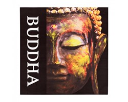 ΠΙΝΑΚΑΣ ΚΑΜΒΑΣ BUDDHA HM7156.01 80X80X2.5 εκ.