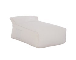 ΠΟΥΦ ZAFER HM5772.11 ΜΕ TEXTILENE 600gr/m2 2X1 ΛΕΥΚΟ 88x128x60Υεκ