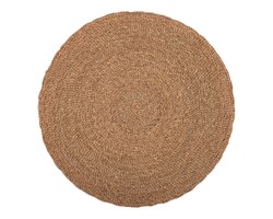 ΧΑΛΙ ΣΤΡΟΓΓΥΛΟ CRATER HM7847 MENDONG GRASS ΣΕ ΦΥΣΙΚΟ ΧΡΩΜΑ Φ100 εκ.