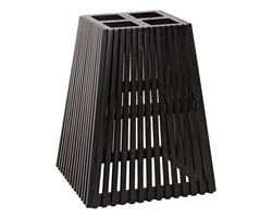 ΒΑΣΗ ΤΡΑΠΕΖΙΟΥ ΕΣΩΤ.ΧΩΡΟΥ ΤΕΤΡΑΓΩΝΗ FRANTZ HM9460.02 ΞΥΛΟ MINDI ΣΕ ΜΑΥΡΟ 60x60x75Y εκ.