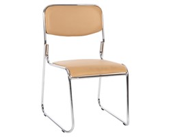 ΚΑΡΕΚΛΑ ΓΡΑΦΕΙΟΥ ΣΥΝΕΡΓΑΣΙΑΣ MABEL HM1019.07 ΧΡΩΜΙΩΜΕΝΗ ΜΕ ΜΟΚΑ PU 47x48x78Yεκ