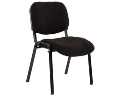 ΚΑΡΕΚΛΑ JANISHA HM1010.11 HOMEMARKT ΜΕ ΥΦΑΣΜΑ ΜΑΥΡΟ 53,5x59x77Υεκ.