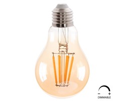 ΛΑΜΠΤΗΡΑΣ HM4045 LED FILAMENT 8W E27 3000K GOLD DIMMABLE