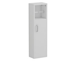 ΝΤΟΥΛΑΠΙ ΜΠΑΝΙΟΥ DAMIEN HM9025.12 ΜΕΛΑΜΙΝΗ ΛΕΥΚΗ 20x13x70Yεκ.