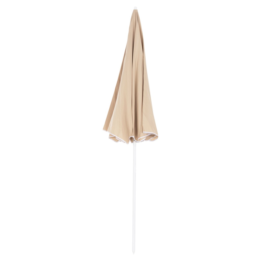 ΟΜΠΡΕΛΑ ΘΑΛΑΣΣΗΣ RANDALL 8 FIBERGLASS ΑΚΤΙΝΕΣ 2.20μ HM6015.04 MOKA