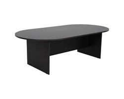 ΓΡΑΦΕΙΟ ΣΥΝΕΔΡΙΑΣΕΩΝ ΟΒΑΛ SIENNA HM2134.02 ΜΕΛΑΜΙΝΗ ΣΕ WENGE 240x120x75Υεκ.