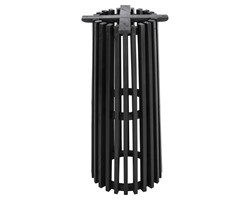 ΒΑΣΗ BAR STAND ΕΣΩΤ.ΧΩΡΟΥ ΜΕΣ.ΥΨΟΥΣ ΣΤΡΟΓΓΥΛΗ FRANTZ HM9857.12 MINDI ΞΥΛΟ ΣΕ ΜΑΥΡΟ Φ40x90Υεκ.