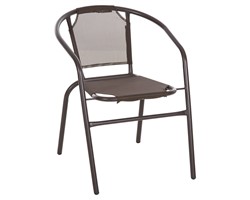 ΠΟΛΥΘΡΟΝΑ ΕΞ.ΧΩΡΟΥ LEDAN HM5977.02 ΜΕΤΑΛΛO & TEXTILENE ΚΑΦΕ 55x58x72Υεκ.