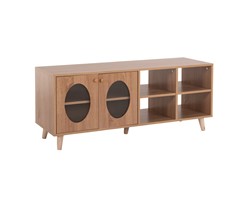 ΕΠΙΠΛΟ ΤΗΛΕΟΡΑΣΗΣ RILLION HM9879 ΜΕΛΑΜΙΝΗ ΣΕ SONAMA 120x40x50Yεκ