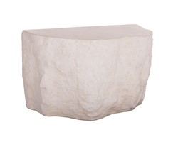 ΚΟΝΣΟΛΑ ΒΡΑΧΟΣ INTERON HM18152.02 FIBER CEMENT ΣΕ ΛΕΥΚΟ--120x50x71Υεκ.