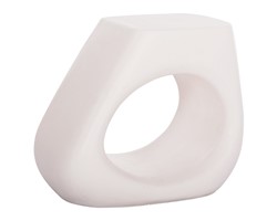 ΣΚΑΜΠΟ ΣΑΛΟΝΙΟΥ LANS HM4691.02 FIBER CEMENT ΣΕ ΛΕΥΚΟ--55x30x46Υεκ.