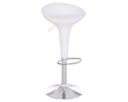 ΣΚΑΜΠΟ ΜΠΑΡ ΠΕΡΙΣΤΡΕΦΟΜΕΝΟ DAISY HM200.22 ABS ΣΕ ΛΕΥΚΟ--ΑΝΑΡΤΗΣΗ 44x38x85Υεκ.