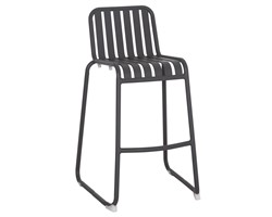 ΣΚΑΜΠΟ ΜΠΑΡ ΑΛΟΥΜΙΝΙΟΥ RACHEL HM6341.01 ΓΚΡΙ 47x56,5x98,5Υεκ.