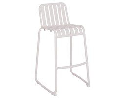 ΣΚΑΜΠΟ ΜΠΑΡ ΑΛΟΥΜΙΝΙΟΥ RACHEL HM6341.02 ΛΕΥΚΟ 47x56,5x98,5Υεκ.