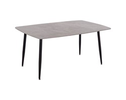 ΤΡΑΠΕΖΙ RAVEN HM18150.13 ΚΕΡΑΜΙΚΟ TOP ΜΕ ΟΨΗ ΓΚΡΙ ΜΑΡΜΑΡΟ 160x80x74Υεκ.