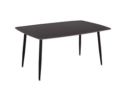 ΤΡΑΠΕΖΙ RAVEN HM18150.02 ΚΕΡΑΜΙΚΟ TOP ΜΕ ΟΨΗ ΜΑΥΡΟ ΜΑΡΜΑΡΟ 160x80x74Υεκ.