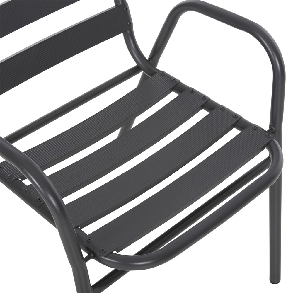 ΣΕΤ ΤΡΑΠΕΖΑΡΙΑΣ 5ΤΜΧ ADAM HM21219 ΚΑΡΕΚΛΕΣ ΜΕΤΑΛΛΙΚΕΣ & ΤΡΑΠΕΖΙ 110x60 ΓΚΡΙ