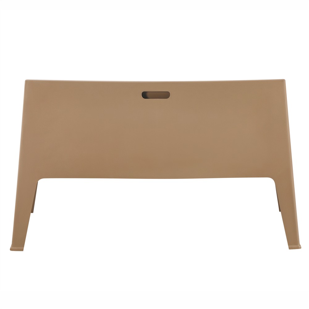 ΚΑΝΑΠΕΣ 2-ΘΕΣΙΟΣ ΠΟΛΥΠΡΟΠΥΛΕΝΙΟΥ SLEEK HM6366.03 ΧΡΩΜΑ ΚΑΠΟΥΤΣΙΝΟ 133x68x73Υεκ.