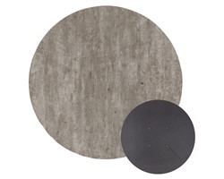 ΕΠΙΦΑΝΕΙΑ ΤΡΑΠΕΖΙΟΥ HPL ΣΤΡΟΓΓΥΛΗ HM5842.37 CONCRETE Φ70εκ.