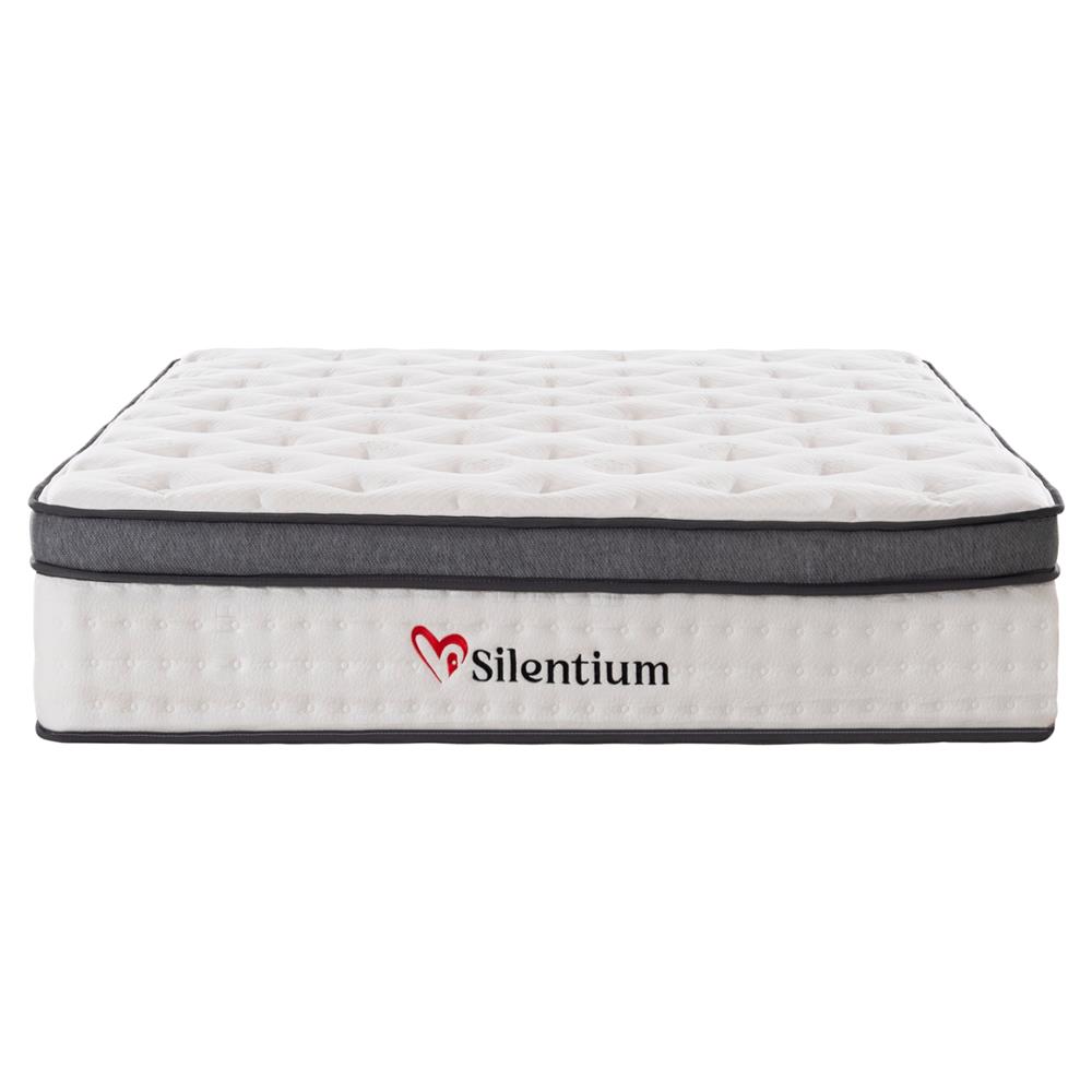 ΣΤΡΩΜΑ ΔΙΠΛΟ SILENTIUM HM749.04 POCKET SPRINGS--ΛΕΥΚΟ 140x200x30Υεκ.