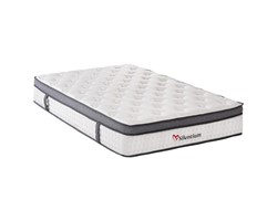 ΣΤΡΩΜΑ ΔΙΠΛΟ SILENTIUM HM749.04 POCKET SPRINGS--ΛΕΥΚΟ 140x200x30Υεκ.