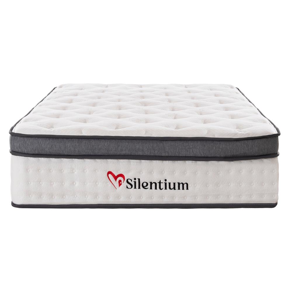 ΣΤΡΩΜΑ ΗΜΙΔΙΠΛΟ SILENTIUM HM749.02 POCKET SPRINGS--ΛΕΥΚΟ 120x200x30Υεκ.