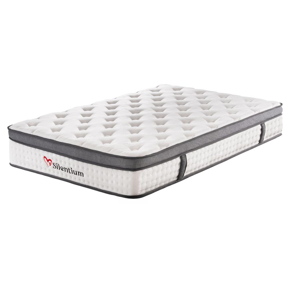 ΣΤΡΩΜΑ ΗΜΙΔΙΠΛΟ SILENTIUM HM749.02 POCKET SPRINGS--ΛΕΥΚΟ 120x200x30Υεκ.