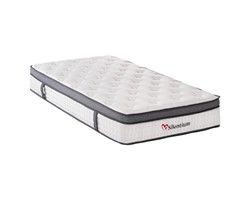 ΣΤΡΩΜΑ ΗΜΙΔΙΠΛΟ SILENTIUM HM749.02 POCKET SPRINGS--ΛΕΥΚΟ 120x200x30Υεκ.