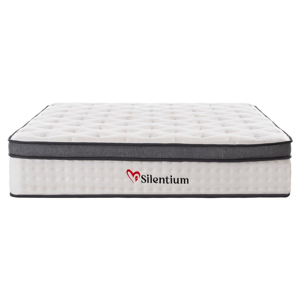 ΣΤΡΩΜΑ ΔΙΠΛΟ SILENTIUM HM749.06 POCKET SPRINGS--ΛΕΥΚΟ 160x200x30Υεκ.