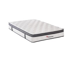 ΣΤΡΩΜΑ ΔΙΠΛΟ SILENTIUM HM749.06 POCKET SPRINGS--ΛΕΥΚΟ 160x200x30Υεκ.