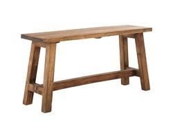 ΒΟΗΘΗΤΙΚΟ ΤΡΑΠΕΖΑΚΙ RANCH HM9752 ΞΥΛΟ ΜΑΟΝΙ ΣΕ ΦΥΣΙΚΟ ΧΡΩΜΑ 90x25x45Yεκ.