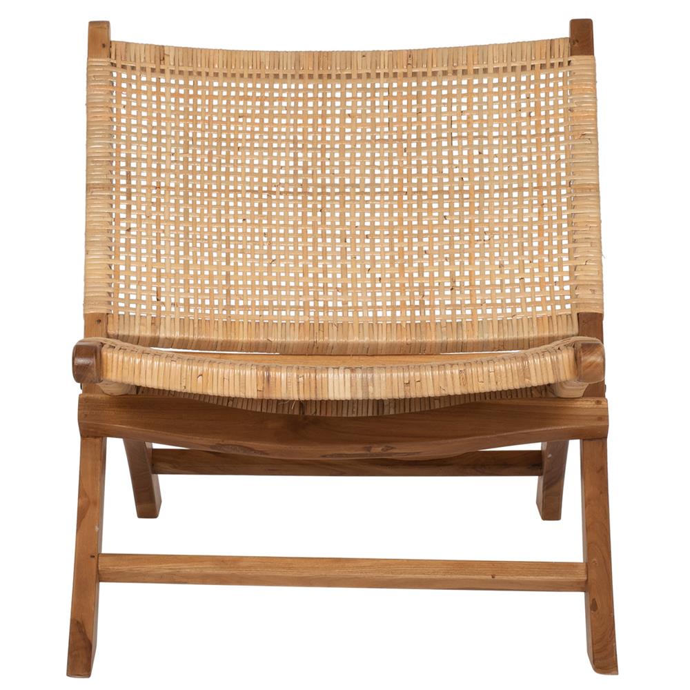 ΚΑΡΕΚΛΑ LOUNGE ΑΝΑΔΙΠΛΟΥΜΕΝΗ ANTIL HM9379.01 ΜΑΣΙΦ ΞΥΛΟ ΤEAK ΦΥΣΙΚΟ 66x77x67Yεκ.