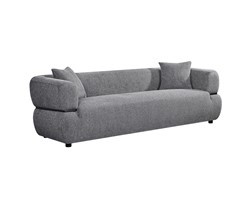 ΚΑΝΑΠΕΣ 3-ΘΕΣΙΟΣ ARCTIS HM3327.01 ΓΚΡΙ ΥΦΑΣΜΑ 229x88x88Υεκ.