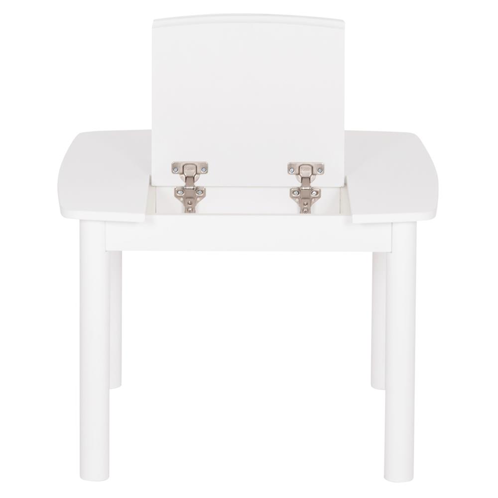 ΤΡΑΠΕΖΑΚΙ ΠΑΙΔΙΚΟ ΜΕ ΑΠΟΘ.ΧΩΡΟΥΣ RICKI HM18339.03 MDF & ΣΥΜΗΔΑ ΣΕ ΛΕΥΚΟ 65x65x47Υεκ