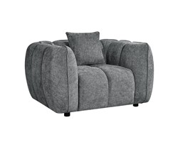 ΠΟΛΥΘΡΟΝΑ LYKKE HM3325.01 ΓΚΡΙ ΥΦΑΣΜΑ 119x89x70Υεκ